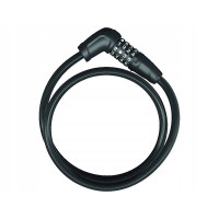 Замок Abus Steel-O-flex 5410C/85см BK SCLL Numerino 05-0040803 кодовый, черный