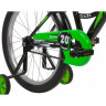 Велосипед Novatrack Strike 20" (без доп. колес) черный-зеленый (2020) - Велосипед Novatrack Strike 20" (без доп. колес) черный-зеленый (2020)