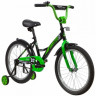 Велосипед Novatrack Strike 20" черный-зеленый (2020) - Велосипед Novatrack Strike 20" черный-зеленый (2020)