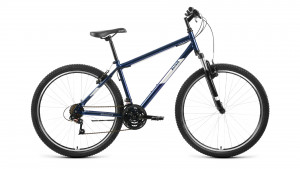 Велосипед Altair MTB HT 27.5 1.0 темно-синий/серебристый Рама: 19&quot; (2022) 