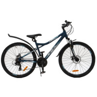 Велосипед Stels Navigator-610 MD 26" V050 темно-синий рама: 16" (2024)
