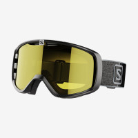 Маска Salomon AKSIUM ACCESS BkGrey/Low Yellow (2022)