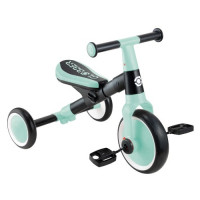 Трехколесный велосипед-беговел Globber Learning Trike (2 in 1) мятный