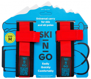 Связки для горных лыж SKI-N-GO Red 60-95 мм (М) 