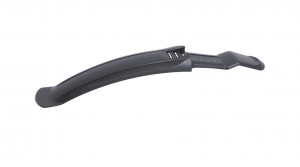 Крыло Multibrand 6-012-1 переднее, 24-26&quot;, крепл. к вилке, пластик, черный 