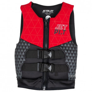 Спасательный жилет неопрен детский Jetpilot Cause Youth ISO 50N Neo Vest red S24 