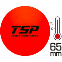 Мяч для стрит-хоккея в морозную погоду TSP Orange