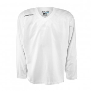 Тренировочная майка Bauer Flex Practice Jersey YTH white (1054931) 