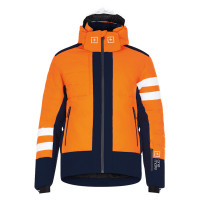 Горнолыжная куртка One More 201 Man Eco-Down Ski Jacket marinaio/orangina/white 0X201B0-3EUA