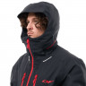 Куртка горнолыжная утепленная Dragonfly Gravity Man black/red - Куртка горнолыжная утепленная Dragonfly Gravity Man black/red