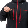 Куртка горнолыжная утепленная Dragonfly Gravity Man black/red - Куртка горнолыжная утепленная Dragonfly Gravity Man black/red