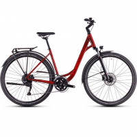 Велосипед Cube Touring Pro Easy Entry 28" maroon´n´pearl рама: S (2025)