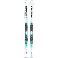 Горные лыжи Head WC Rebels e-SL + крепления FF Demo 14 GW Brake 85 [D] white-speed blue (2026)