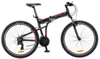 Велосипед Stels Pilot-970 V 26" V020 серый/красный (2018)