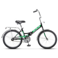 Велосипед Stels Pilot-315 20" Z010 черный/зеленый