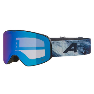 Маска Alpina Fernie Q-Lite black-blue matt/Q-Lite blue S2 размер S 