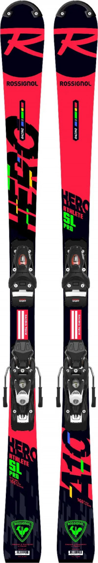 Горные лыжи Rossignol Hero Athlete SL Pro + крепления NX 7 GW RTL B83 Black (2023)