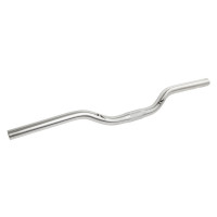 Руль M-WAVE 5-401207 турист. алюм. изогн. 15' 22,2/25,4x600х30мм (50) серебр.