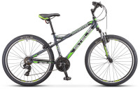 Велосипед Stels Navigator-610 V 26" K010 темно-серый/зеленый (2019)