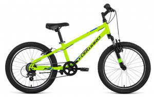 Велосипед Forward Unit 20 2.2 ярко-зеленый/черный (2021) 