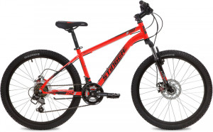 Велосипед Stinger Caiman D 24&quot; красный рама 12&quot; (2022) 