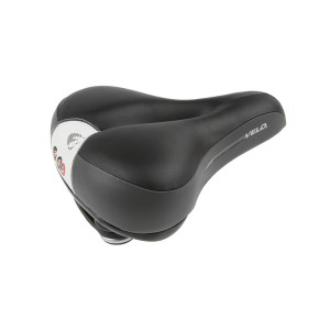 Седло VELO 5-250350 NEWPORT GEMINI комфорт 245х212мм D2, эффект памяти (Memory Foam) анатом. с закрыт. пружинами, с вентиляц. 685г (на блист) 