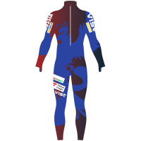 Спусковой комбинезон Vist RC Suit FIS with Pads Adult RUS SKI TEAM phenix KDKDKD (2025)