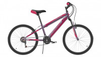 Велосипед Black One Ice Girl 20 фиолетовый/розовый/розовый Рама: 10" (2022)