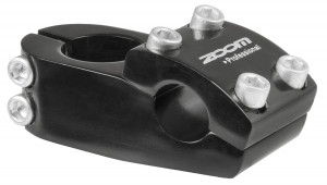 Вынос внешний Zoom MX-413-8(ISO-M) 5-404150 BMX нерегулируемый 1 1/8&quot;, для руля 22,2 мм, длина 50 мм, алюминий, черный 