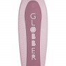 Трехколесный самокат Globber Junior Foldable Lights EcoLogic ягодный - Трехколесный самокат Globber Junior Foldable Lights EcoLogic ягодный
