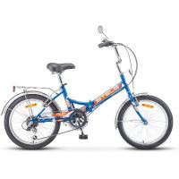 Велосипед Stels Pilot-450 V 20" Z010 (м) синий рама: 13.5" (2025)