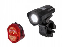 Комплект велофонарей Sigma Buster 100 / Nugget II Flash USB черный 18775