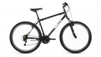 Велосипед Altair MTB HT 27.5 1.0 черный/серебристый Рама: 19" (2022)