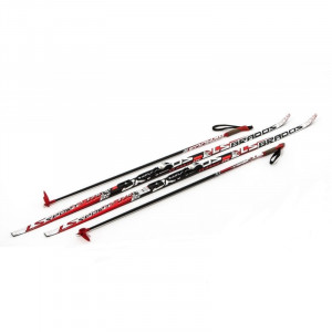 Комплект беговых лыж Brados NNN (STC) - 185 Step XT Tour Red 