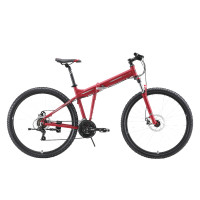 Велосипед Stark Cobra 29.2 D красный/серый/черный Рама: 18" (2023)