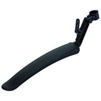 Крыло Multibrand 6-614026 заднее, 24-26", на подседельный штырь для 2-х подвесов, пластик, черный