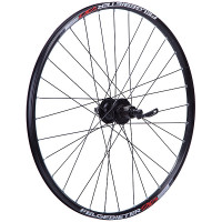 Колесо 26" зад, двустенный пистонированный алюм. обод 32 отв., втулка Shimano HB-M475R