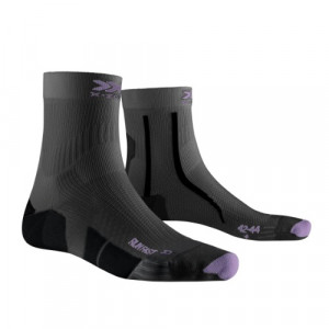 Носки X-Socks Run Fast 4.0 charcoal/invent lavender B031 