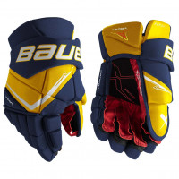 Перчатки Bauer Vapor Fly40 S25 INT MTO navy/gold (1064885)