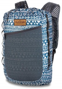 Городской рюкзак Dakine Stowaway Rucksack Mako Mak (синий, джинсовый, с этническим белым рисунком)