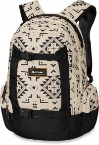 Рюкзак женский Dakine Women's Mission 25L Silverton (бежевый с черным орнаментом)