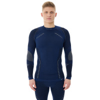 Футболка мужская с длинным рукавом Accapi Ergoracing Long Sleeve Shirt Navy/Black