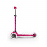 Самокат Micro Mini Deluxe LED Розовый светящиеся колеса - Самокат Micro Mini Deluxe LED Розовый светящиеся колеса
