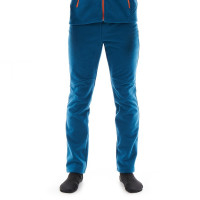 Мужские флисовые брюки Dragonfly Level Blue Orange
