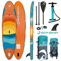 SUP-доска надувная с веслом продвинутая Spinera Supventure 10'6" Sunset DLT S23