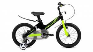 Велосипед Forward Cosmo 16 черный/зеленый (2020) 