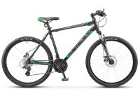 Велосипед Stels Navigator-500 MD 26" V020 черный/зеленый (2018)