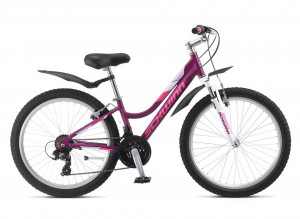 Велосипед Schwinn BREAKER Girls 24&quot; фиолетовый рама 14&quot; (2022) 