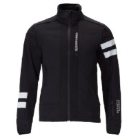 Куртка-виндстоппер One More 411 Unisex Softshell Jacket Cordura black/black/white 0X411ZW-99BA