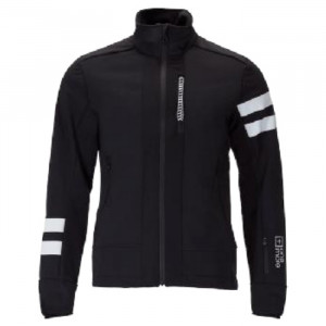 Куртка-виндстоппер One More 411 Unisex Softshell Jacket Cordura black/black/white 0X411ZW-99BA 